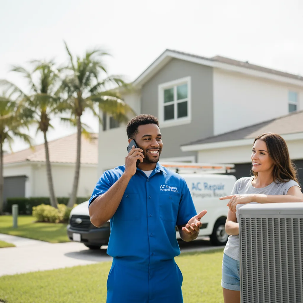 AC Repair Pompano Beach customer support in Brilliant
